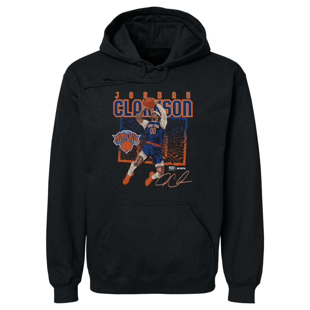 Jordan Clarkson New York Knicks Shattered WHT