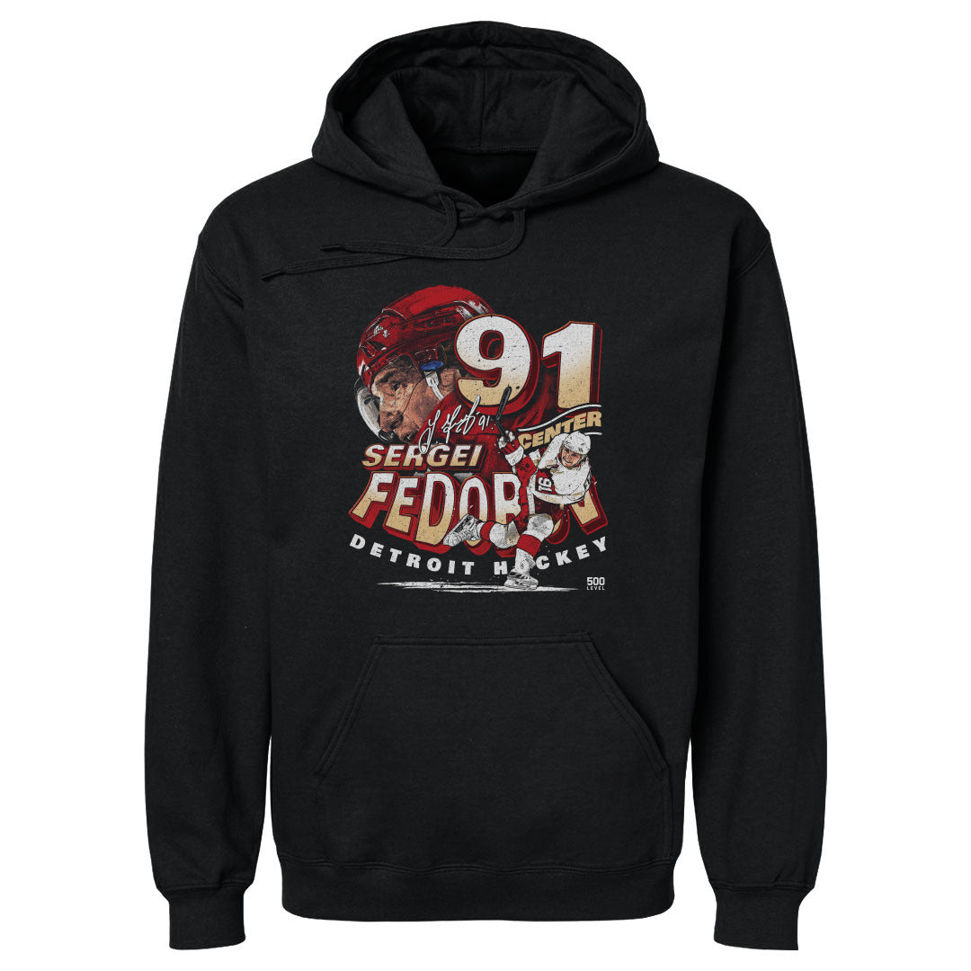 Sergei Fedorov Detroit Player Name WHT