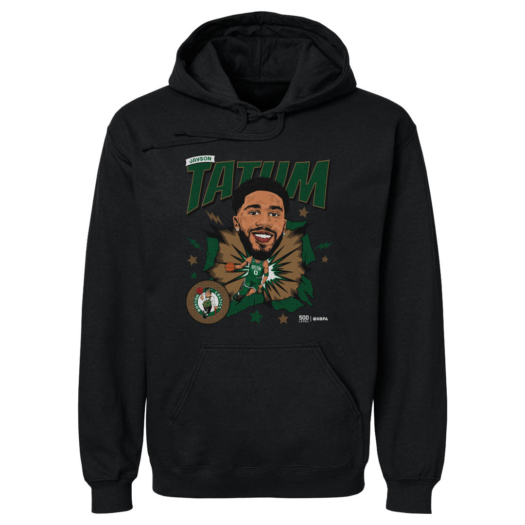 Jayson Tatum Boston Celtics Caricature WHT