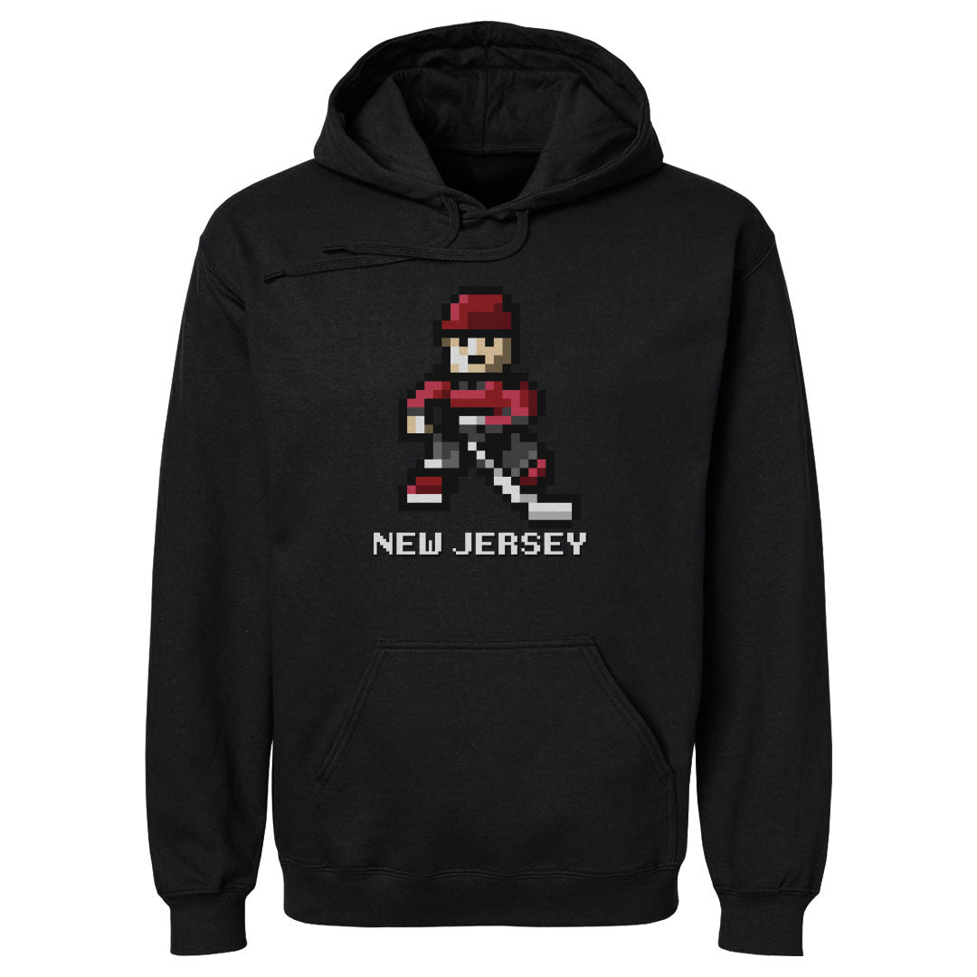 New Jersey Hockey 8-bit WHT