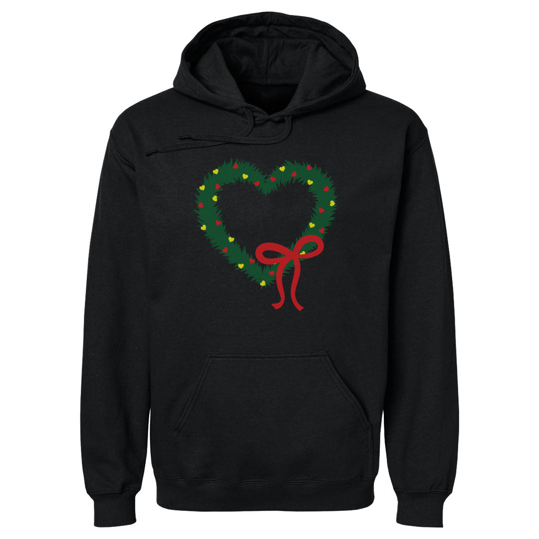 Christmas Heart Wreath WHT