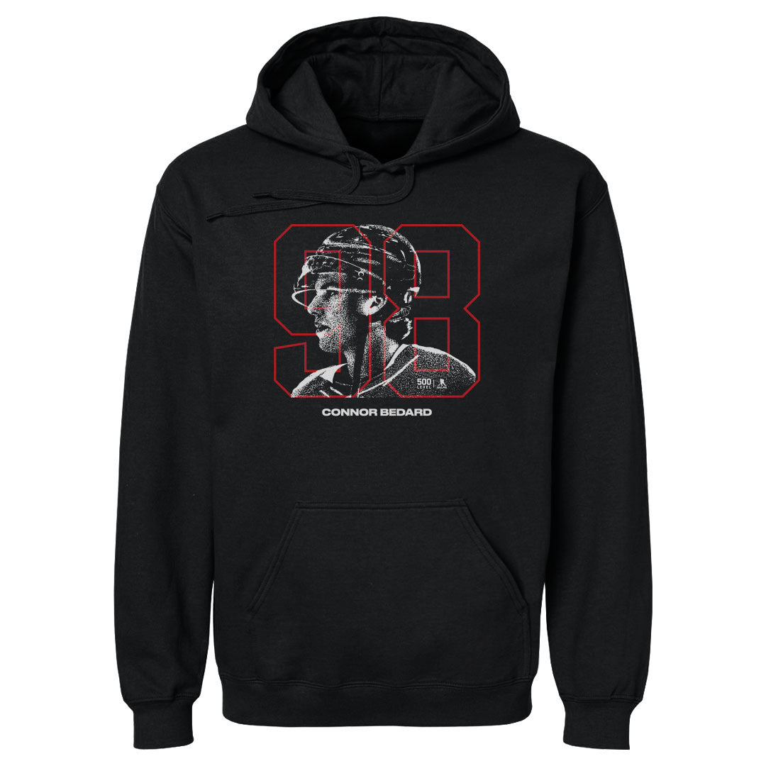 Connor Bedard Chicago Overlay WHT