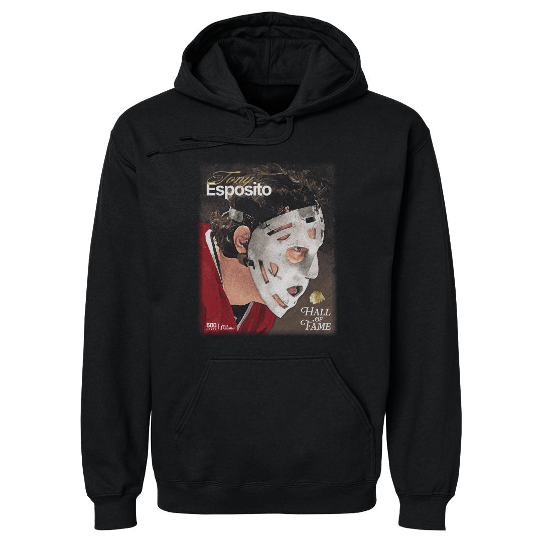 Tony Esposito Chicago Blackhawks H.O.F. Mask WHT