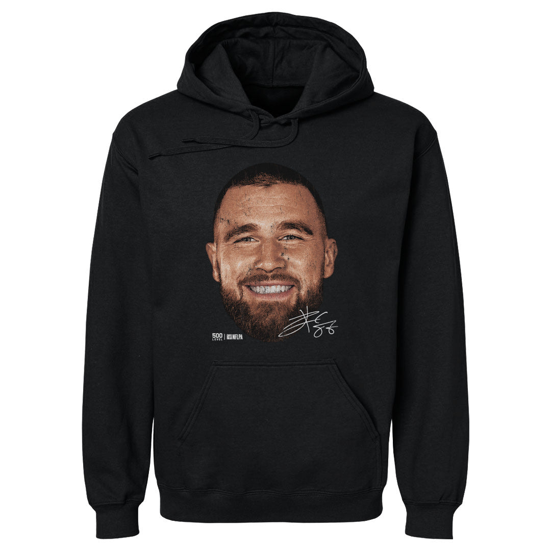 Travis Kelce Kansas City Vintage Head WHT