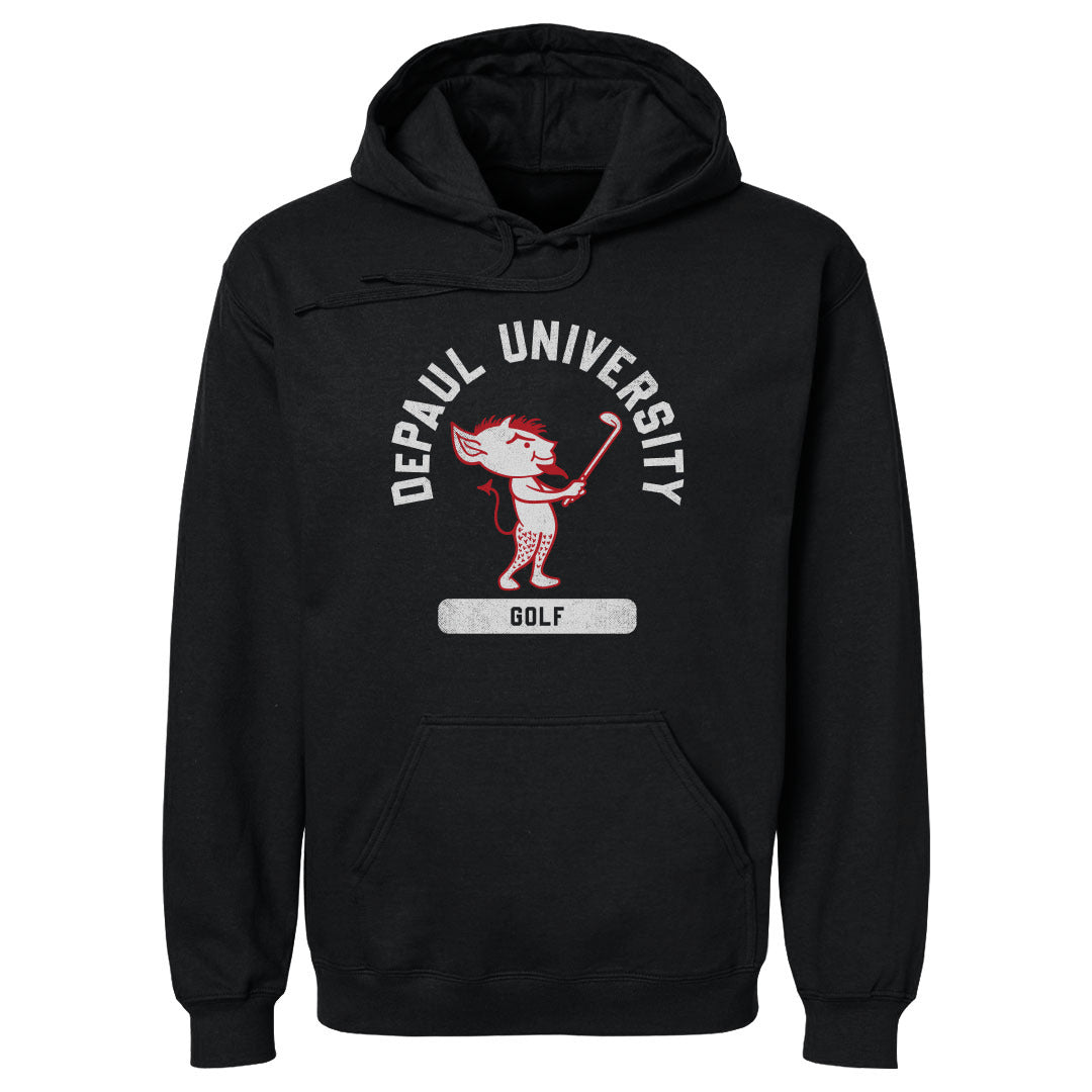 DePaul Blue Demons Mascot Golf WHT