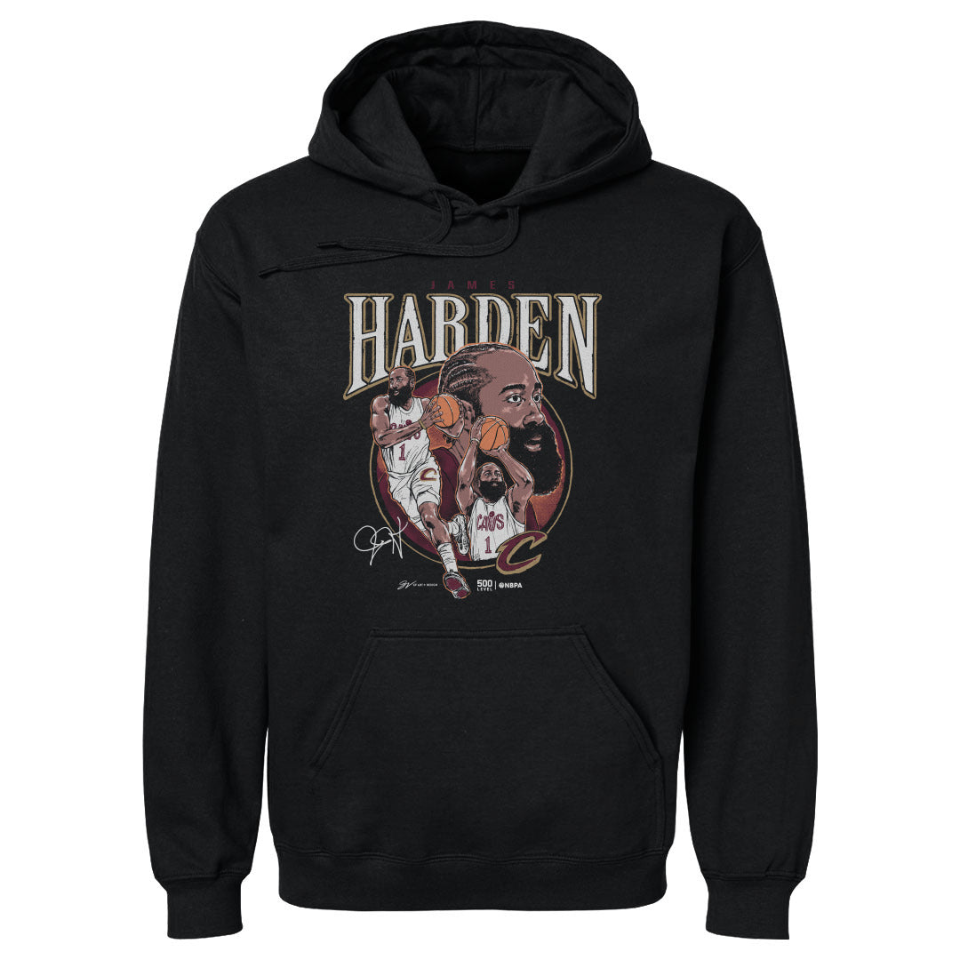 James Harden Cleveland Cavaliers Trio WHT