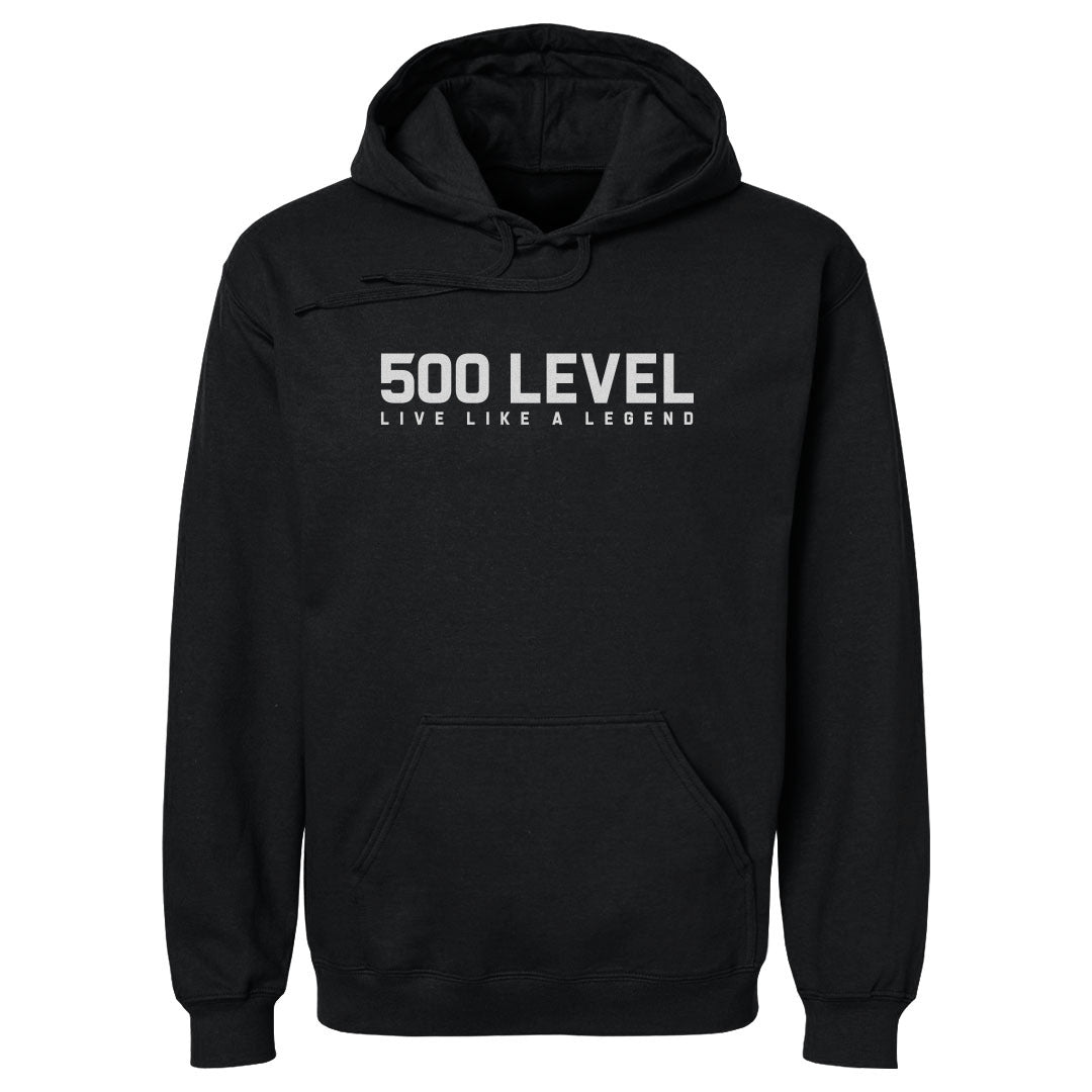 500 LEVEL Wordmark WHT