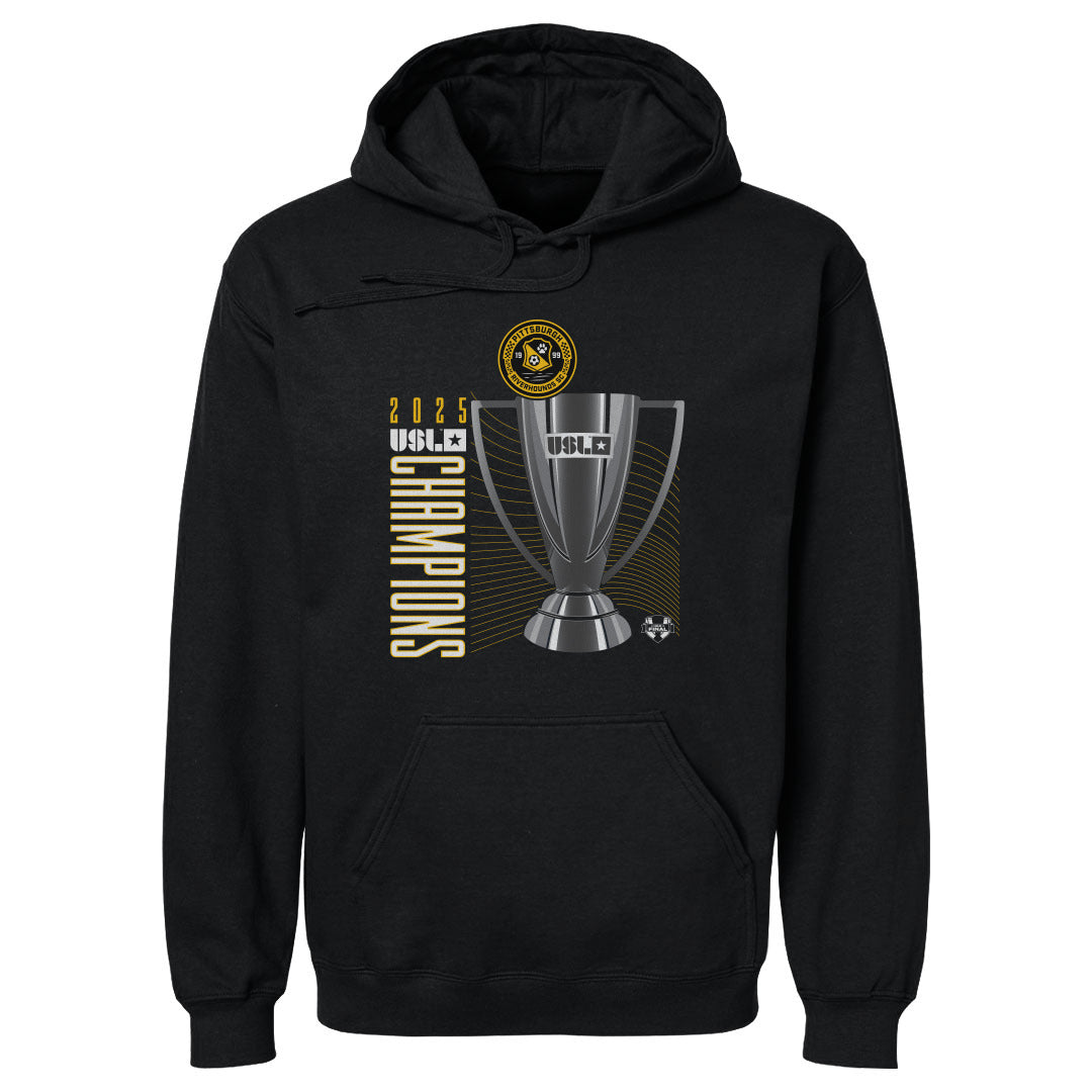 Pittsburgh Riverhounds SC 2025 USL Championship Final Champions Trophy WHT