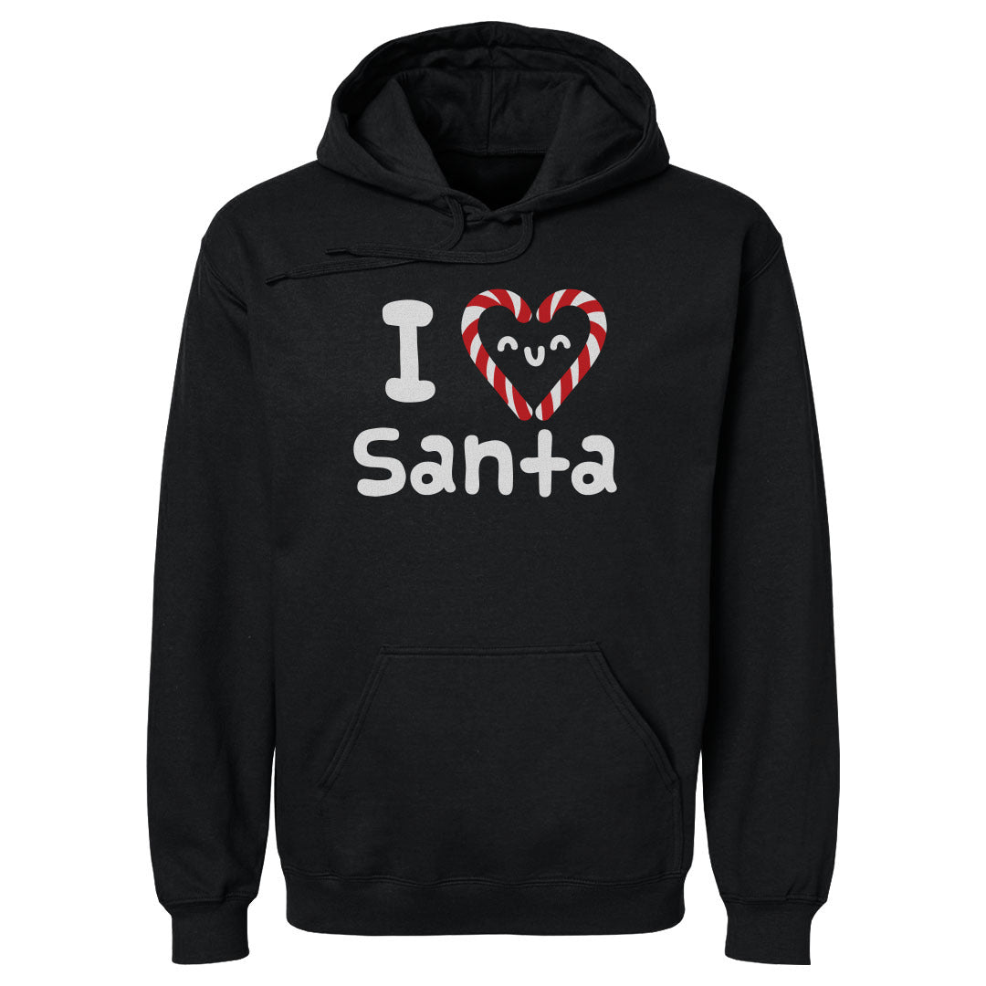 Christmas I Love Santa WHT