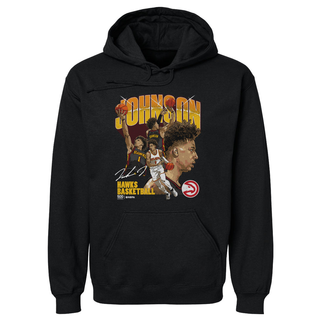 Jalen Johnson Atlanta Hawks Collage WHT