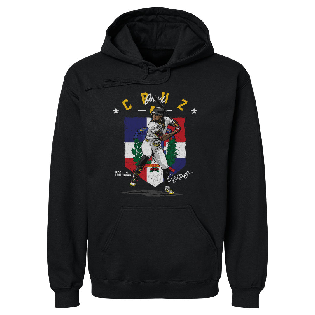 Oneil Cruz Pittsburgh Country Flag WHT