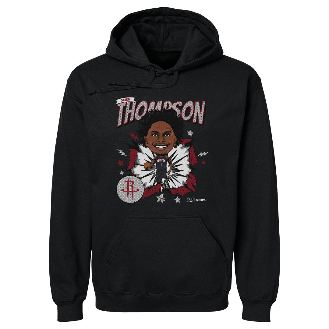 Amen Thompson Houston Rockets Caricature WHT