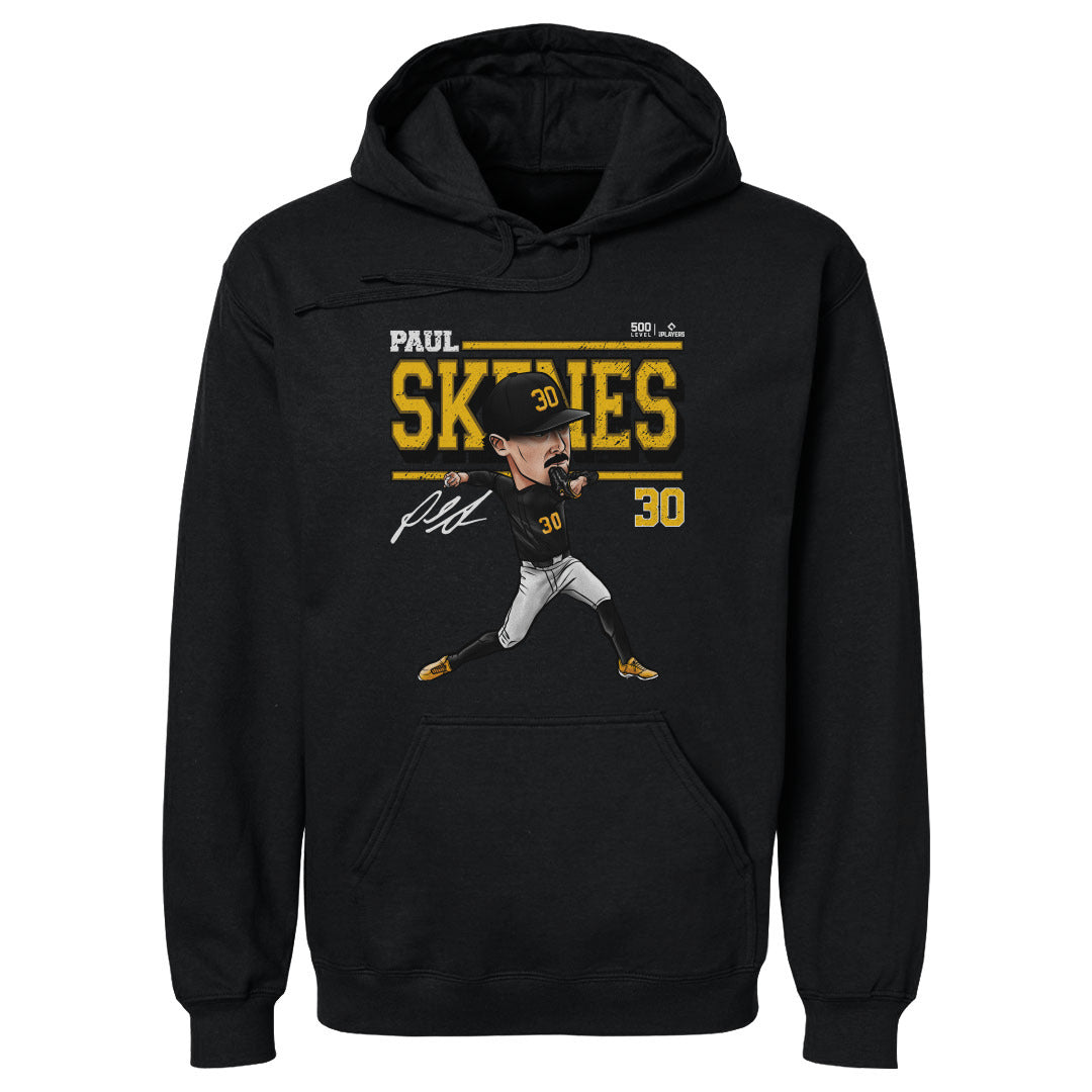 Paul Skenes Pittsburgh Cartoon WHT