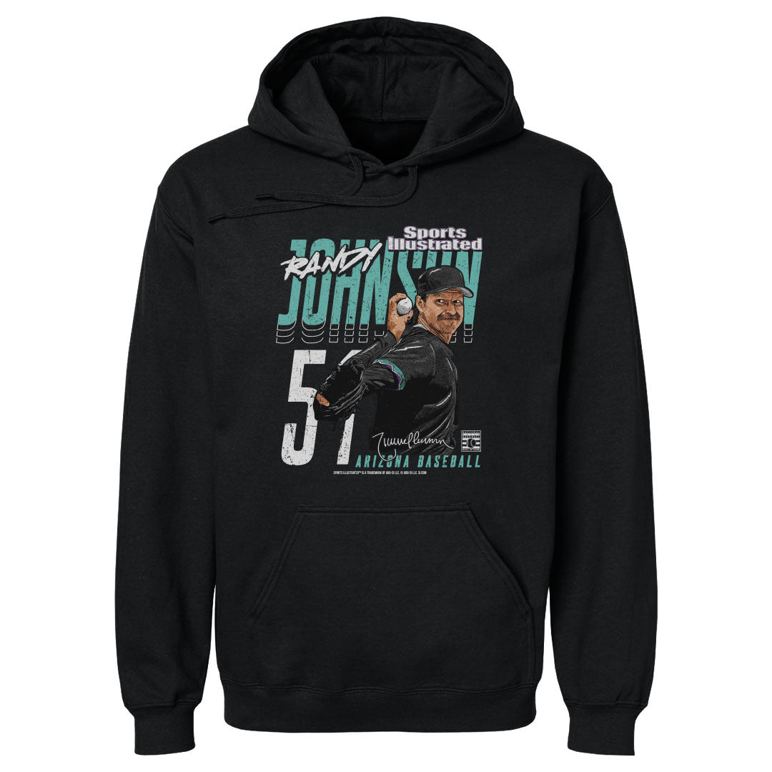 Randy Johnson Sports Illustrated & Arizona Player Name WHT
