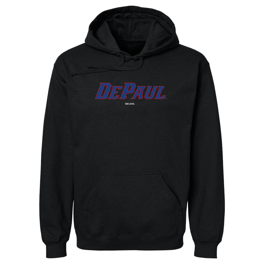 DePaul Blue Demons Wordmark WHT