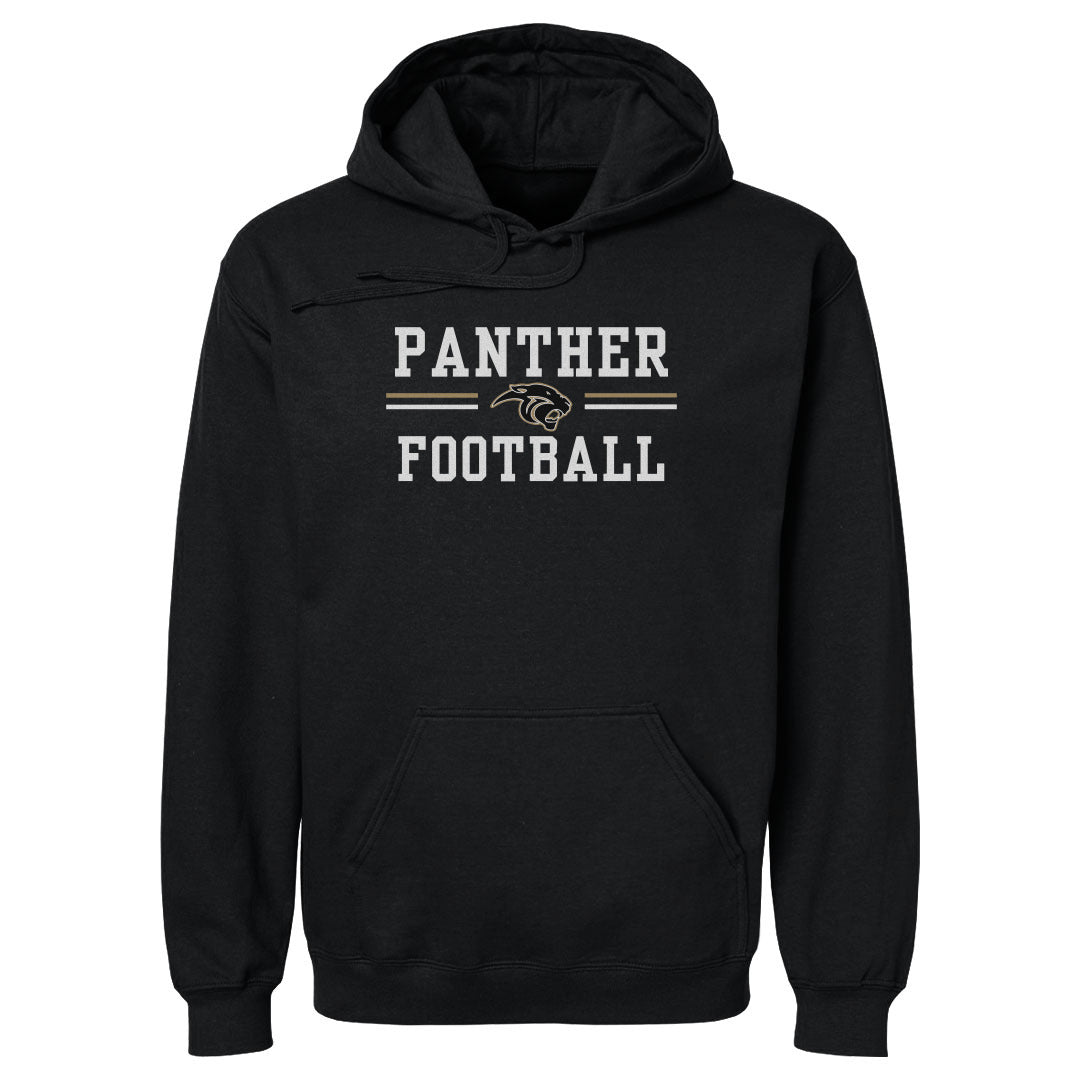 Plano East Crown Trio Panther Football Bar Lines WHT