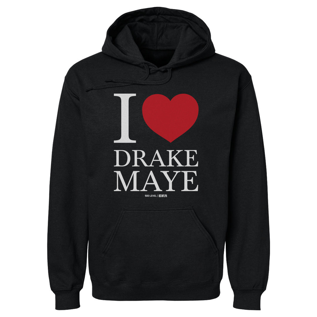 Drake Maye New England I Heart WHT