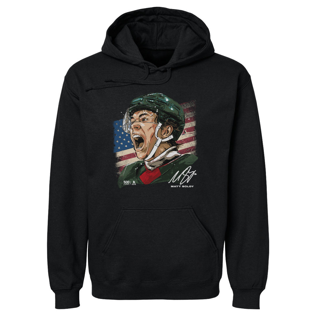 Matt Boldy Minnesota USA Portrait WHT