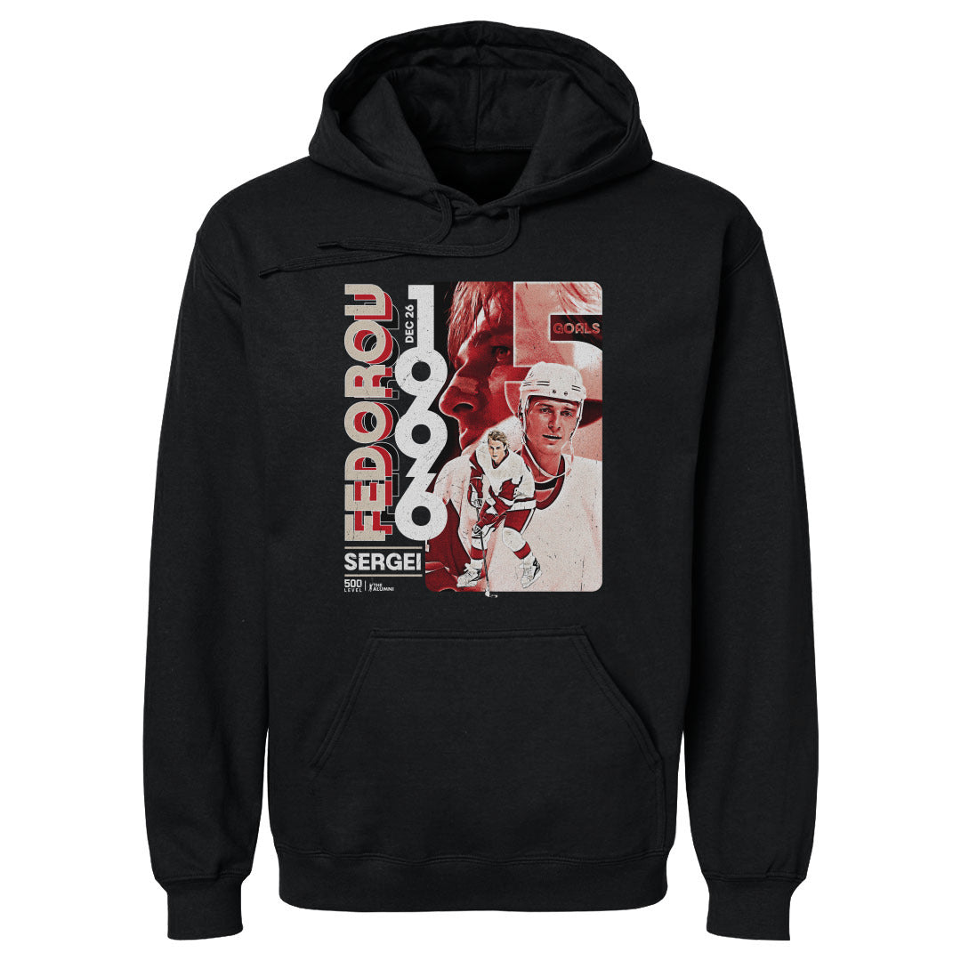 Sergei Fedorov Detroit 5 Goal Game 1996 WHT