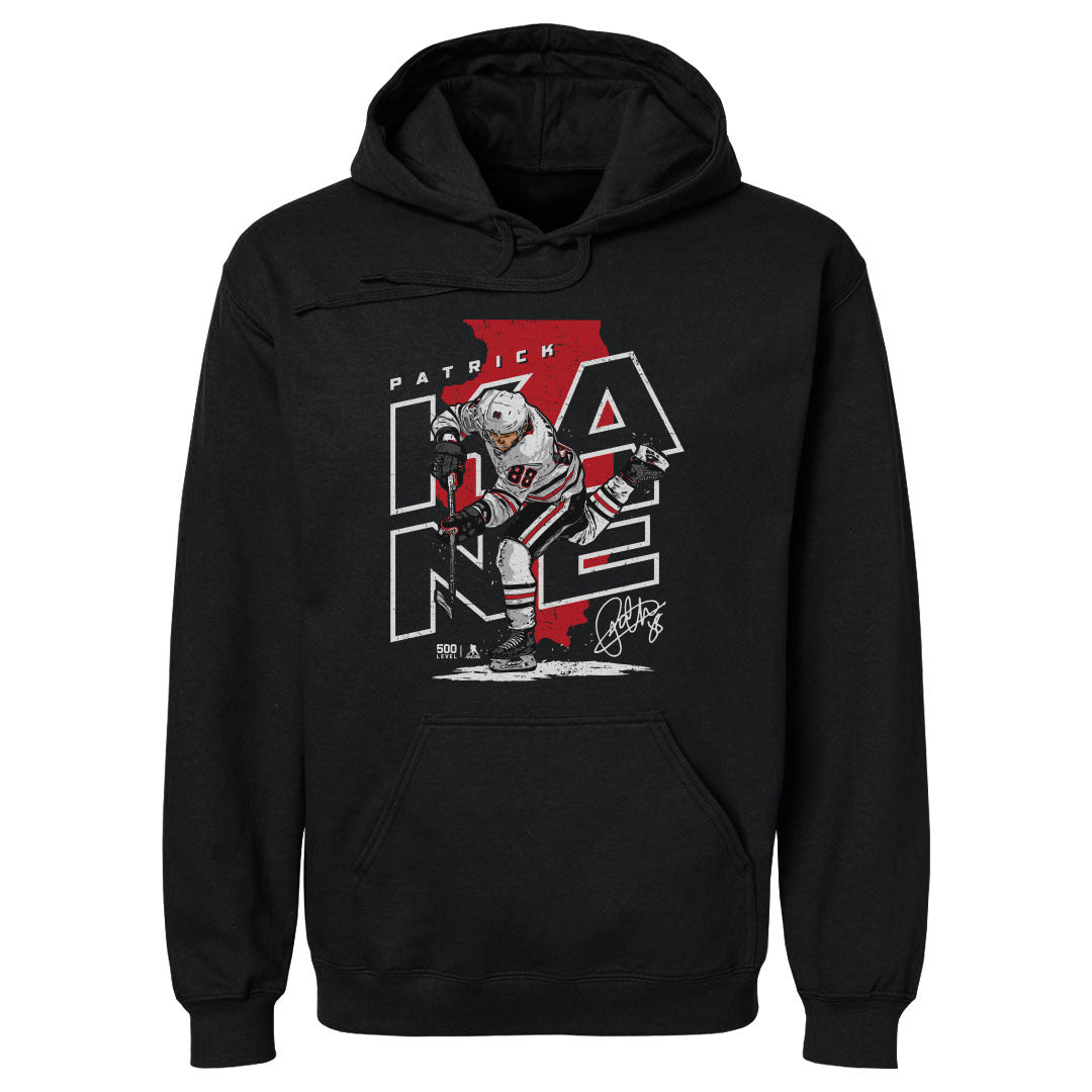 Patrick Kane Chicago Player Map WHT