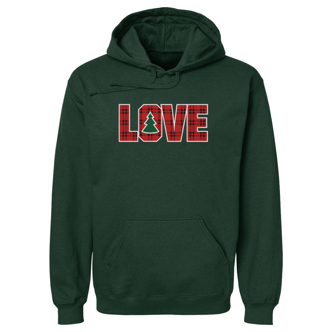 Christmas LOVE Christmas Plaid WHT