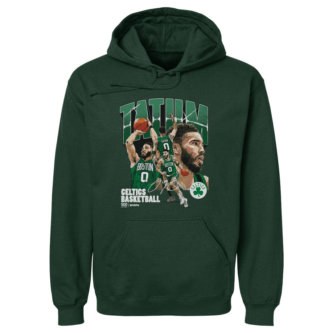 Jayson Tatum Boston Celtics Collage WHT