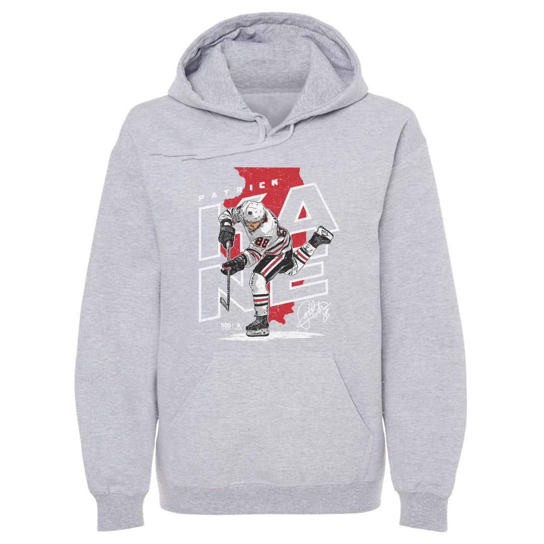 Patrick Kane Chicago Player Map WHT