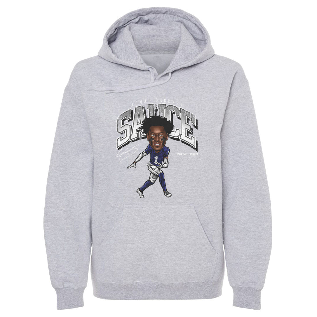 Sauce Gardner Indianapolis Cartoon WHT