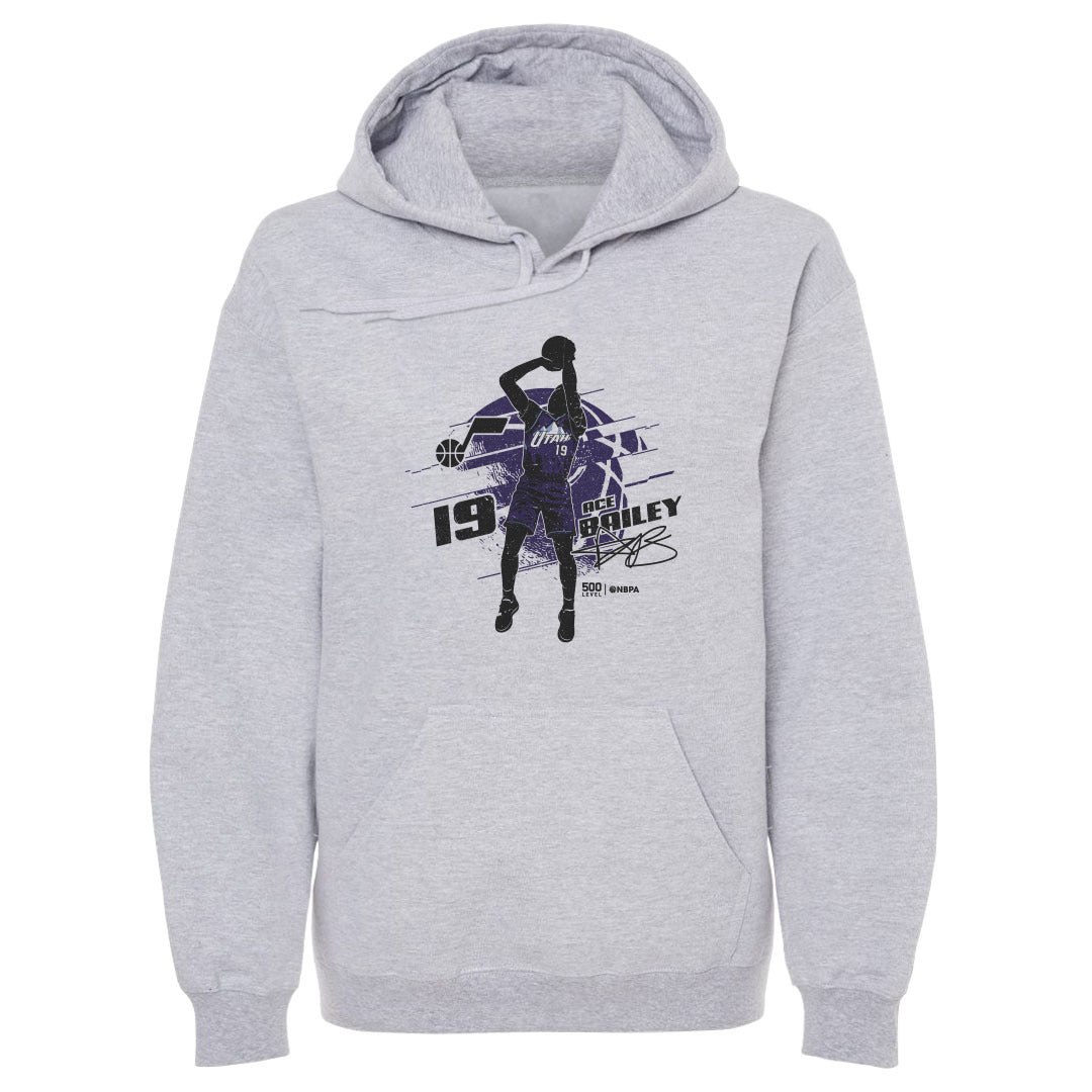 Ace Bailey Utah Jazz Silhouette