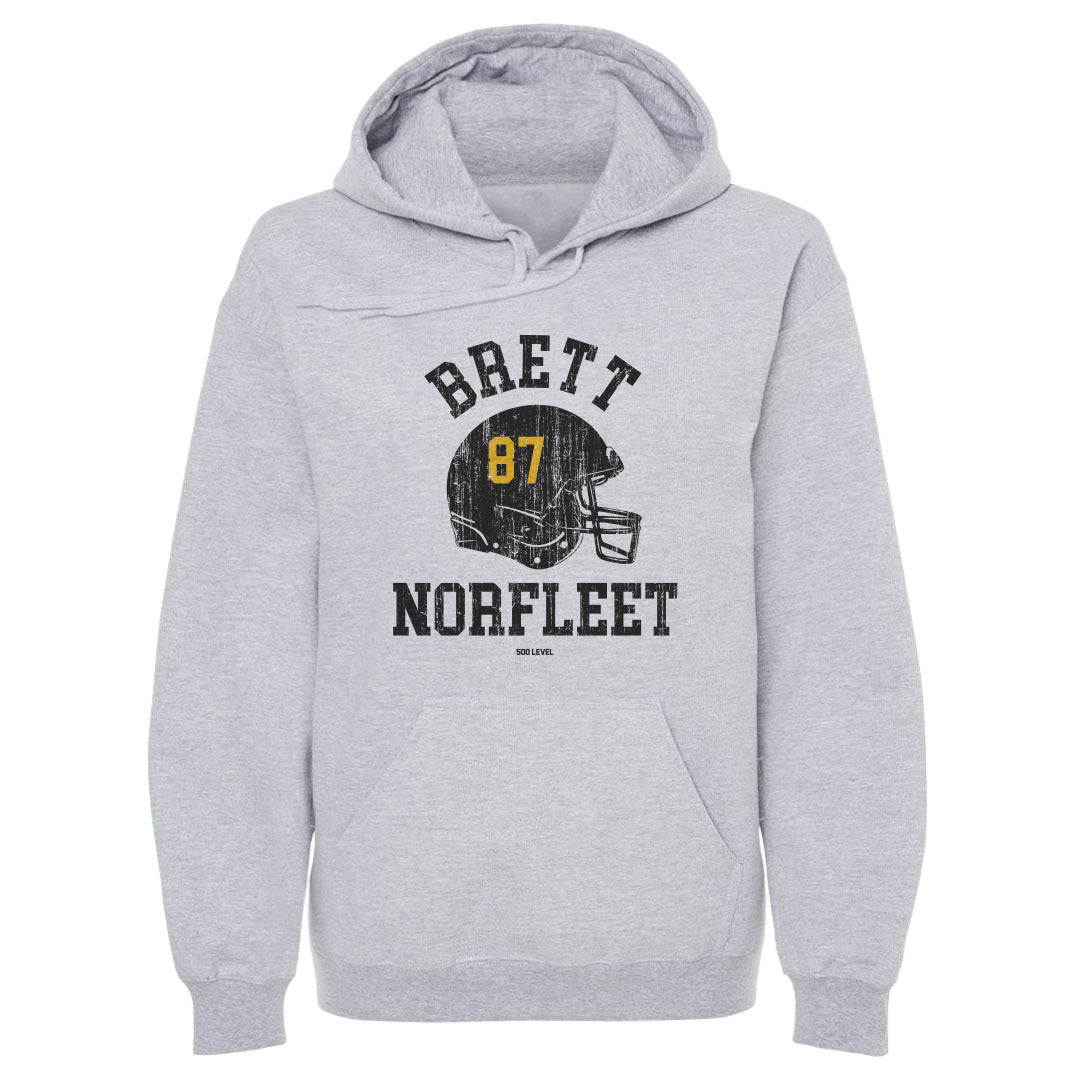 Brett Norfleet College Helmet Font
