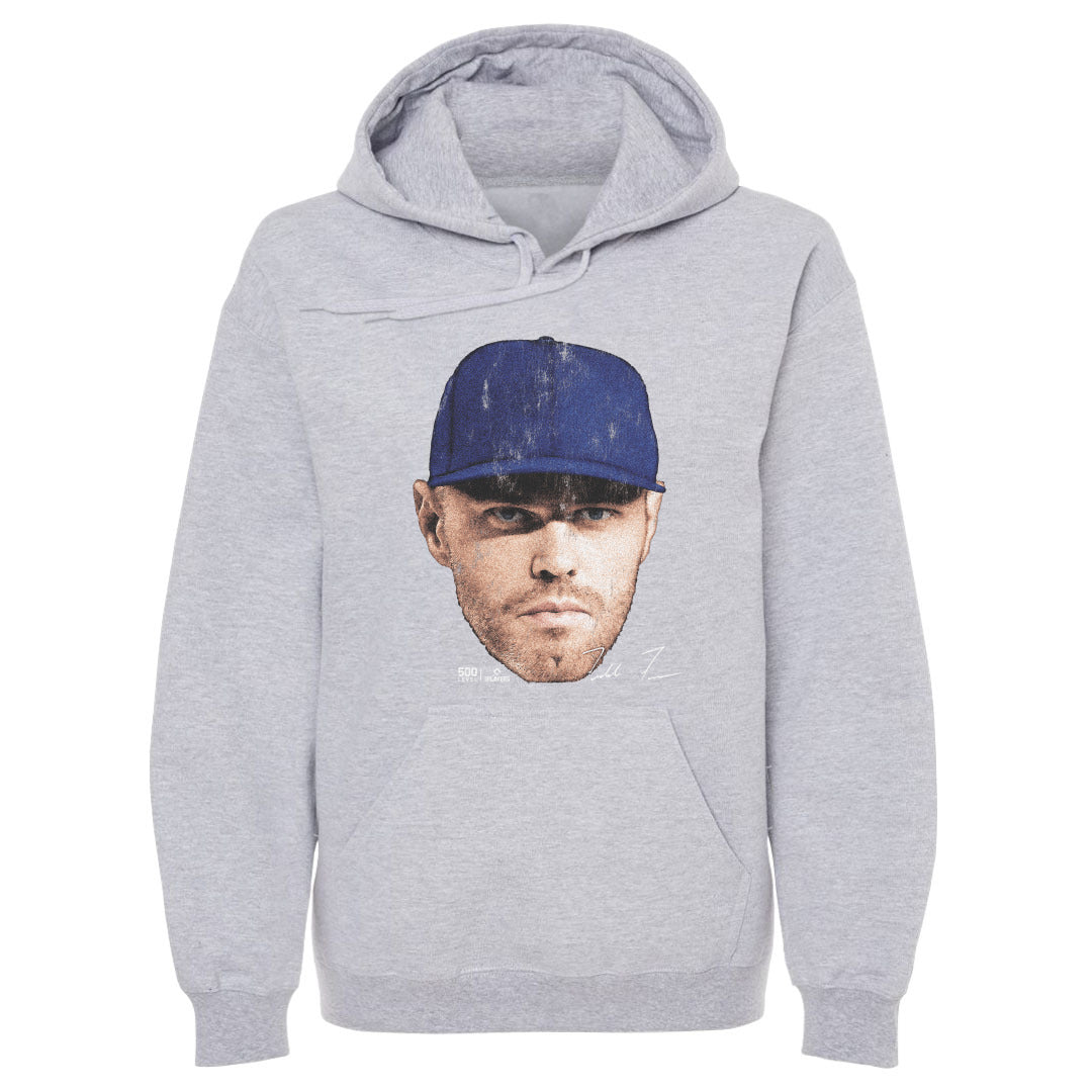 Freddie Freeman Los Angeles D Vintage Head WHT