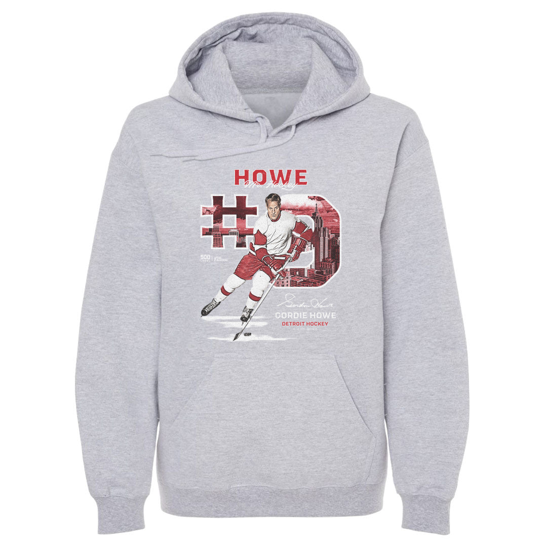 Gordie Howe Detroit Throwback WHT