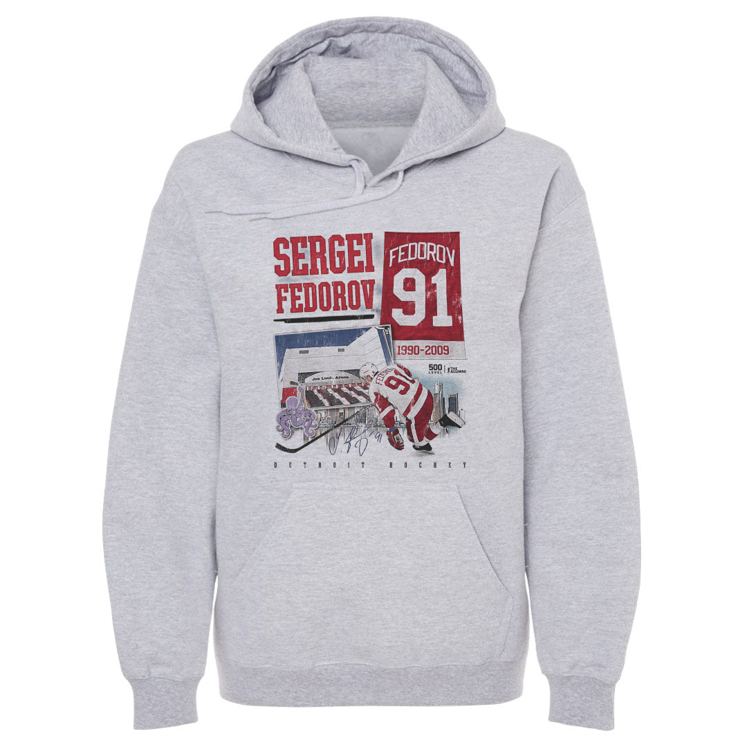 Sergei Fedorov Detroit Retirement