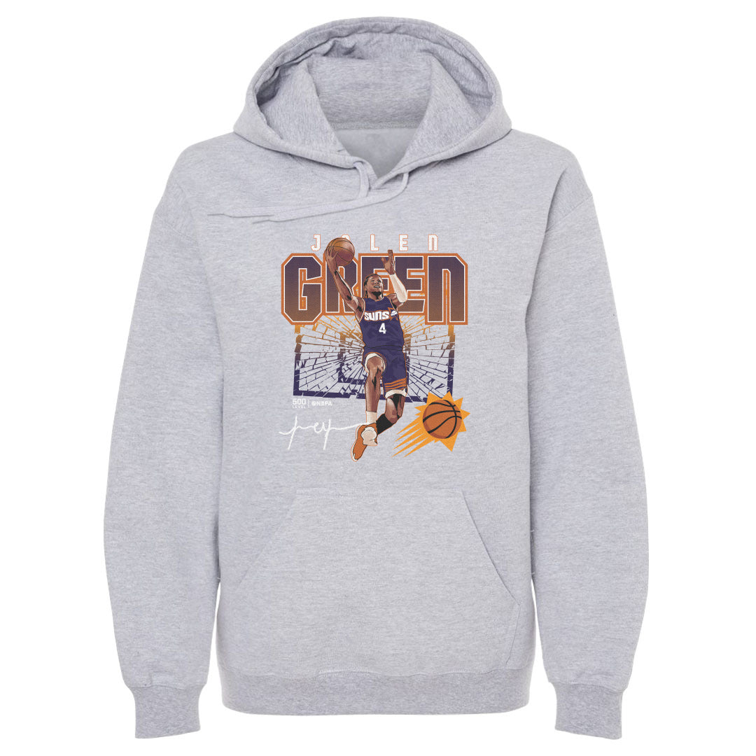 Jalen Green Phoenix Suns Shattered WHT