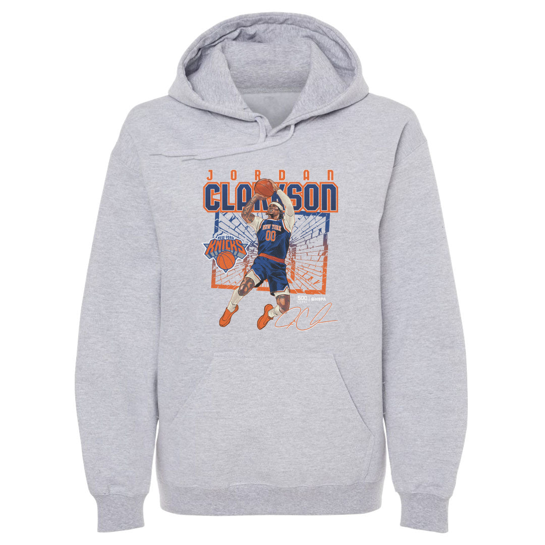 Jordan Clarkson New York Knicks Shattered WHT