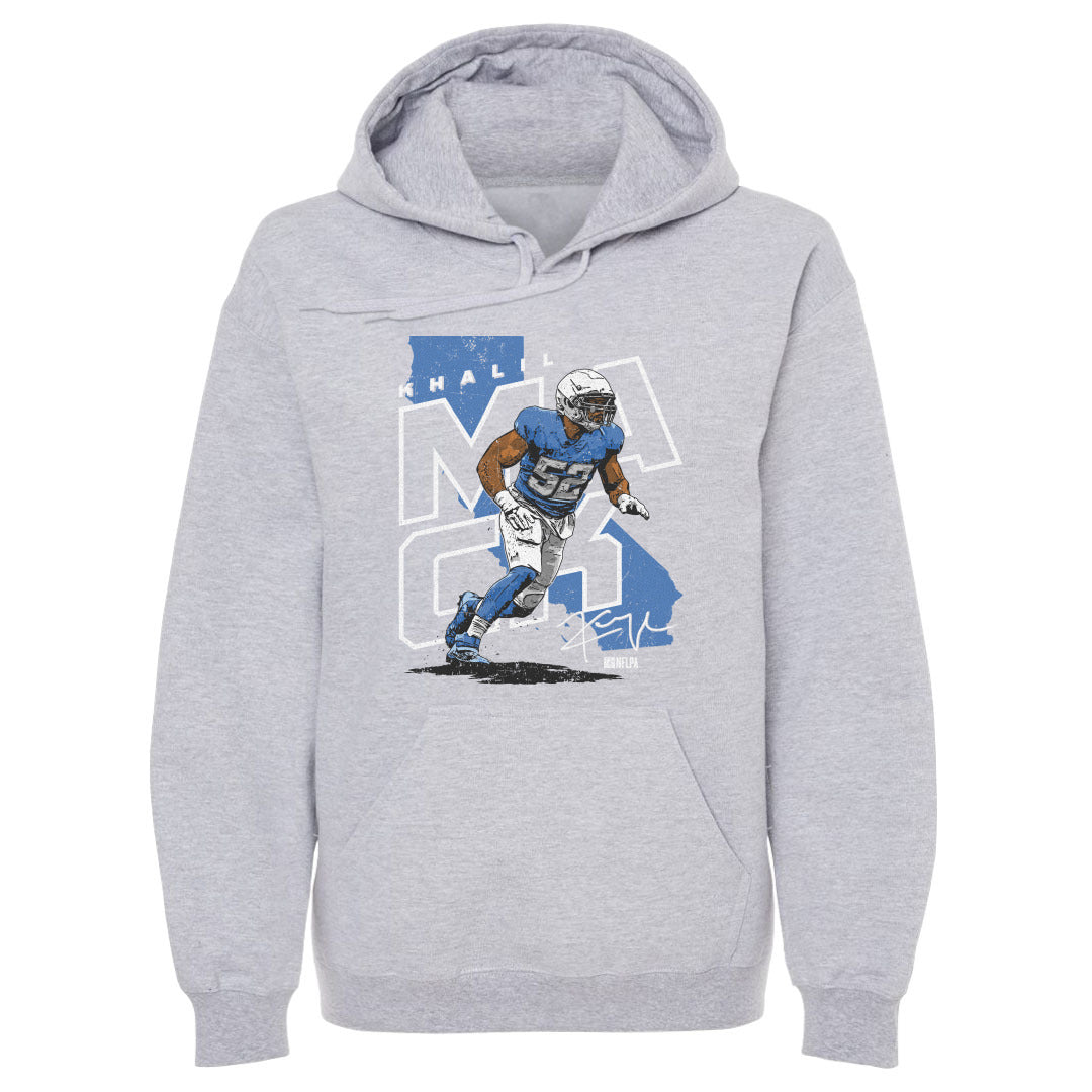 Khalil Mack Los Angeles C Player Map WHT