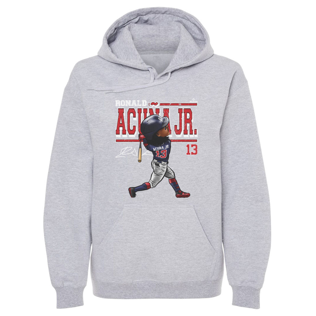 Ronald Acuna Jr. Cartoon WHT