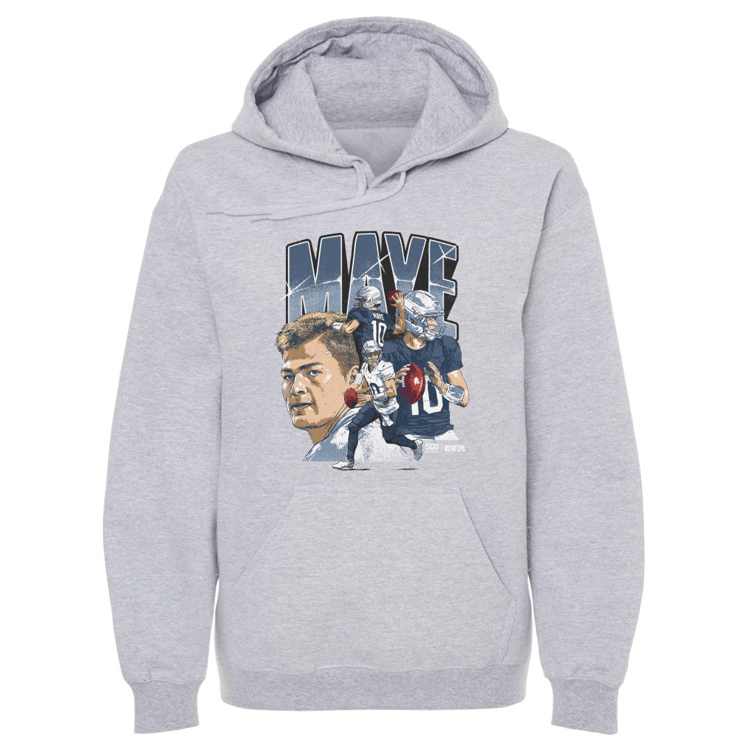 Drake Maye New England Collage WHT