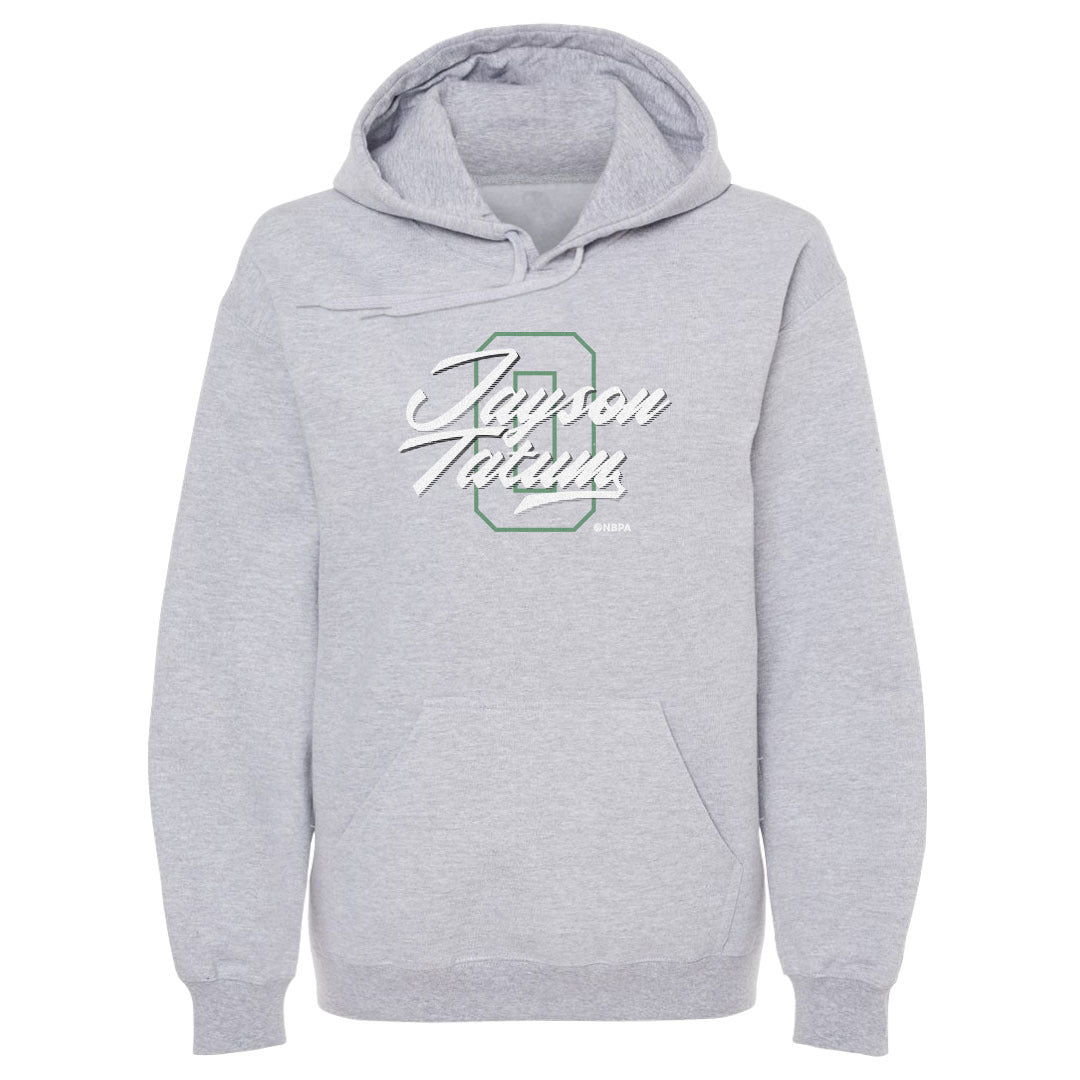 Jayson Tatum Boston Number Script WHT