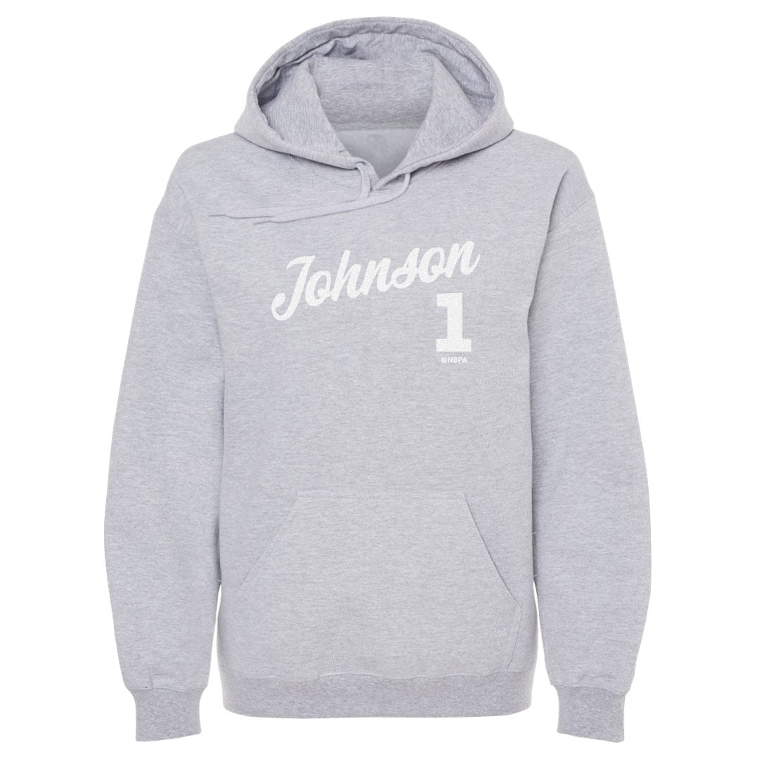 Jalen Johnson Atlanta Script WHT