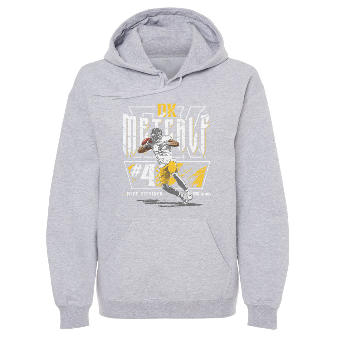 DK Metcalf Pittsburgh Shoulder Catch WHT