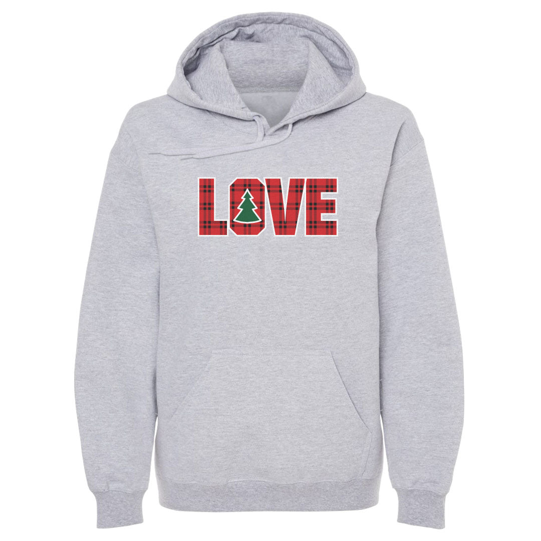 Christmas LOVE Christmas Plaid WHT
