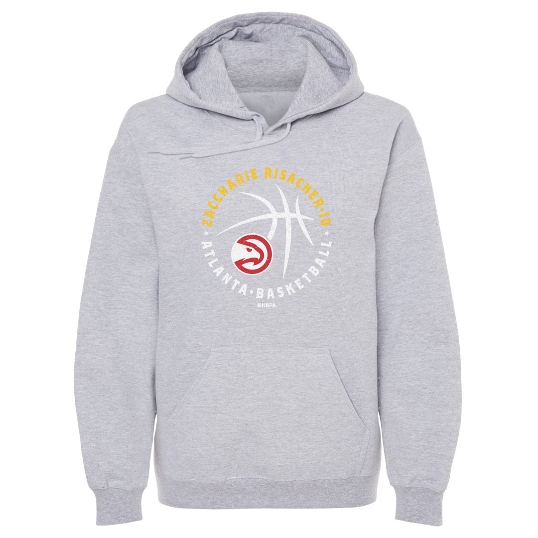 Zaccharie Risacher Atlanta Hawks Player Ball WHT