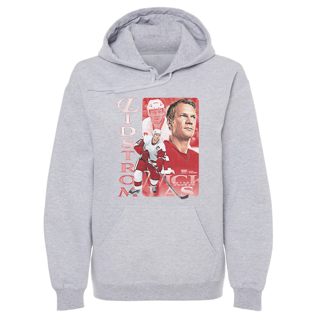 Nicklas Lidstrom Detroit Vintage WHT
