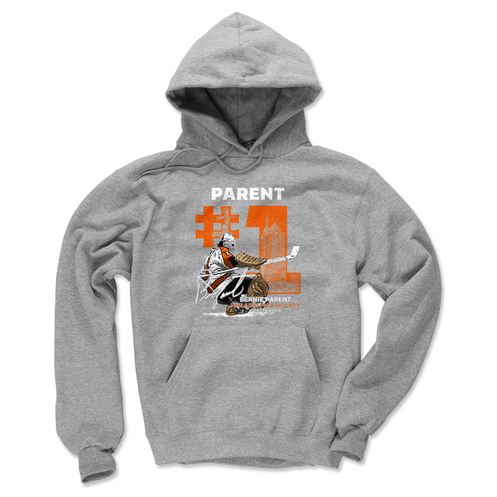 Bernie Parent Throwback Number WHT