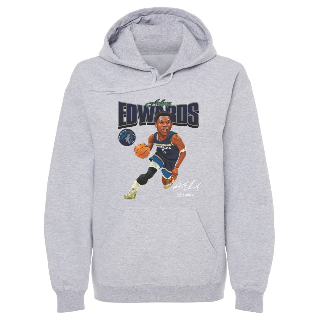 Anthony Edwards Minnesota Timberwolves Caricature WHT