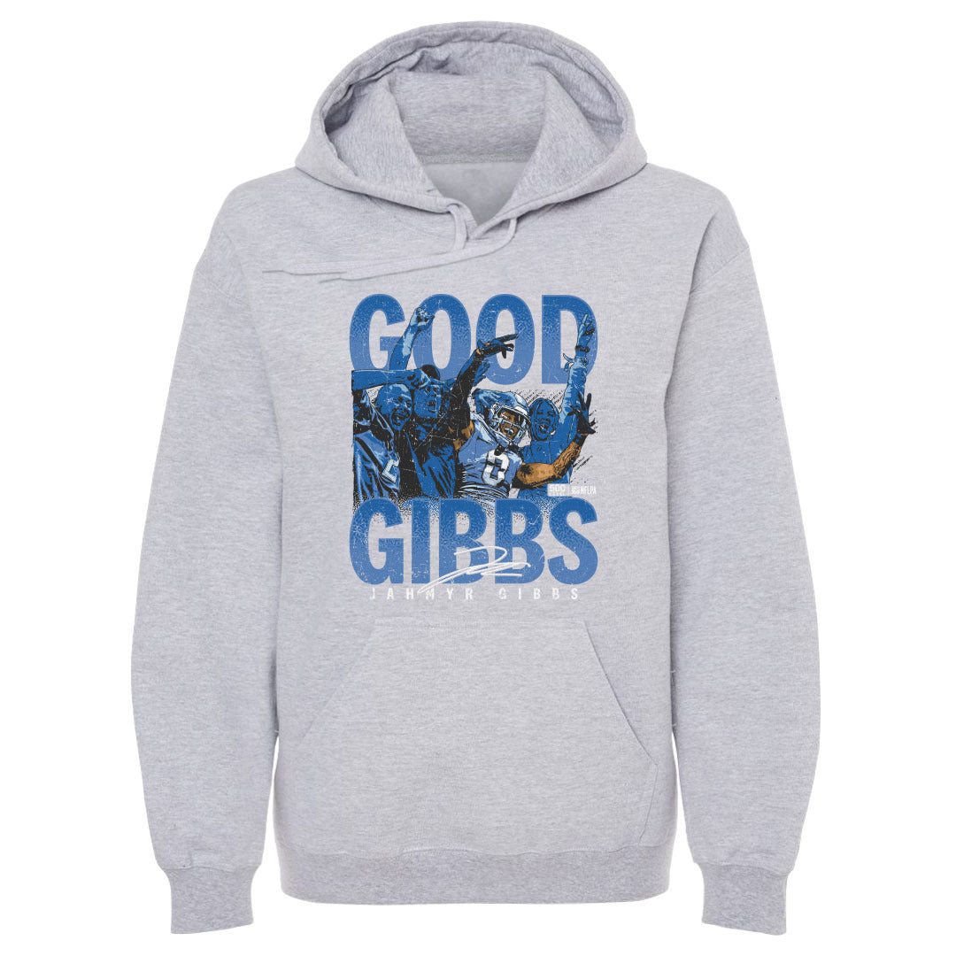 Jahmyr Gibbs Detroit Crowd Celebration WHT