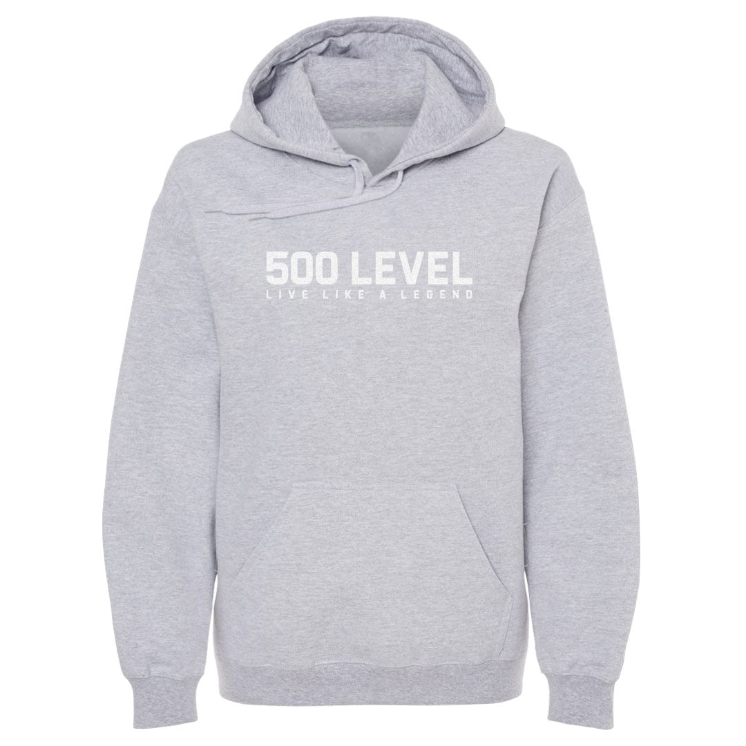 500 LEVEL Wordmark WHT