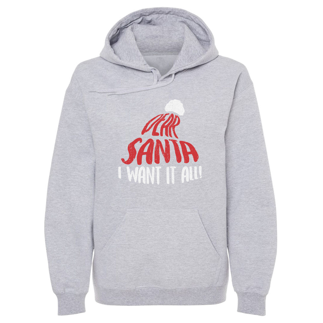 Christmas Dear Santa I Want It All WHT