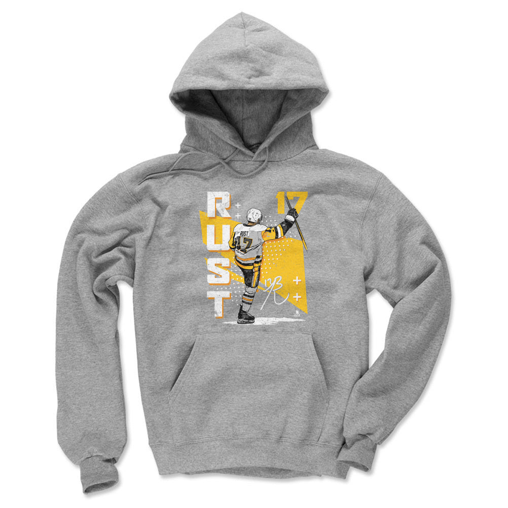 Bryan Rust Pittsburgh Vintage Retro WHT